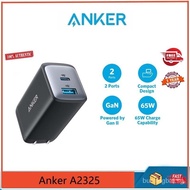 【In stock】Anker 725 Dual Portable Port Wall Charger 65 Watts，Multi port universal charging head for mobile phones SNTN
