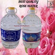 Pure & Best Quality Rose Water/Air Mawar Tulen Per Bottle (5 Litres)