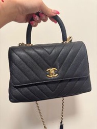 Chanel 荔枝皮 Coco Handle