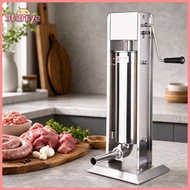 Sunnimix Space-Saving Vertical Sausage Stuffer Easy to Use Upright Sausage Stuffer with Stainless St