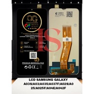 LCD SAMSUNG A03S FULLSET TOUCH SCREEN LCD SAMSUNG GALAXY A03S/A03/A035/A037F/A02S/A025/A025F/A04E/A0