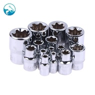 [ritonlywond] 14pcs/set E-TORX Soet Set - Premium Female Torx Soet Set, Ultimate Torque Star Soets, 