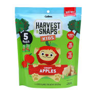 Calbee Harvest Snaps Kids Snack, Crispy Apples (11g x 5s)