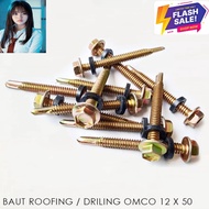 1dus baut baja ringan roofing/drilling 12x50 panjang 5cm isi 350pcs 1kotak baut roofing/drilling baja ringan ukuran 12x50 5cm skrup atap roofing kuning 12x50 350PCS baut baja ringan sekrup rofing 12x50 panjang 5cm baut baja ringan 12x50 350pcs murahl