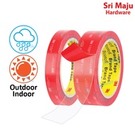 MAJU 3M VHB 4910 Quality Outdoor Permanent Transparent Acrylic Double Side Sided Mounting Foam Tape 