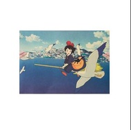 [現貨 海報]魔女宅急便 復古 海報 宮崎駿 日本 動畫 電影 Miyazaki Hayao Animation Movie Poster