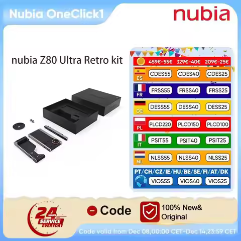 ZTE nubia Z80 Ultra Retro kit Smartphone Camera kit For nubia Z80 Ultra 100% Original 24H Fast Shipp