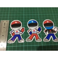 Sticker suzuki icon man