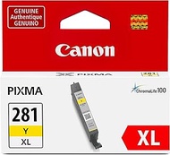 Canon CLI-281 XL Genuine Yellow Ink Tank, Compatible with TR8520, TS9120,TS8120, TS6120, TS9521C/a, 
