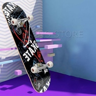 INS ( ใหม่2021)แฟชั่นสเก็ดบอร์ต สเก็ตบอร์ด ทนทาน สไตล์สปอร์ตสวยงาม สกู๊ตเตอร์ สี่ล้อ Skate board