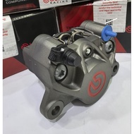 (OFFICIAL DEALER) 100% ORIGINAL BREMBO P2 34C 84MM P34 BRAKE CALIPER TITANIUM -RED LOGO -20B85278