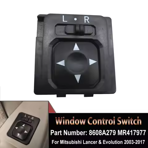MR417977 Remote Control Rearview Mirror Switch For Mitsubishi Pajero Montero IO Pinin Outlander 11 -