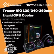 Dark Flash Tracer DT120/240/360 AiO (All-in-One) 120/240/360mm Liquid CPU Cooler