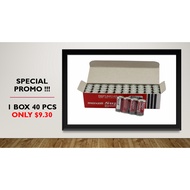 Maxell Super Heavy Duty AA Battery (40pcs per box) - R6P(AR)4P ***NEW PACKING***