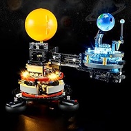 BOOZUU Light Kit for Lego-42179 Planet Earth and Moon in Orbit - Lighting Compatible with Lego Techn