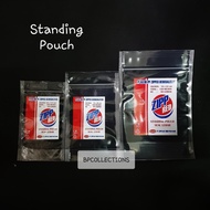 Plastik standing pouch 10x17.6 klip ziplock kemasan GOJEK ONLY