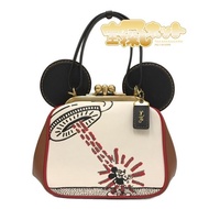 【Japan Treasure】 COACH Collaboration Keith Haring Disney MICKEY MOUSE Handbag Shoulder Bags