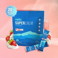 Nello Supercalm – Calming Drink Mix with KSM-66 Ashwagandha, Vitamin D3, Magnesium & L-Theanine – Su