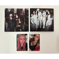 AESPA-[DIRTY WORK] 1ST SINGLE ALBUM (DIRTY CODE Ver. B) SET (NO CASE)