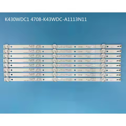 LED Backlight strip K430WDC1_A3 4708-K430WDC-A3113N11 For Philips 43'' TV 43DL4012N/62 LE43E6850 43P