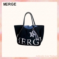 （offical）แท้💯🆕!!👜MERGE A DAY BAG L/mini🤎7 Color🖤 Merge กระเป๋า