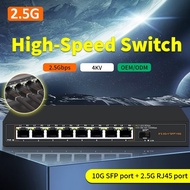 2.5G Switch Unmanaged Network Switch+server convergence monitoring AP