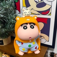 Cloak Shin Chan Piggy Bank, Dormitory Bedroom Figurine, Crayon Shin Chan Storage Piggy Bank