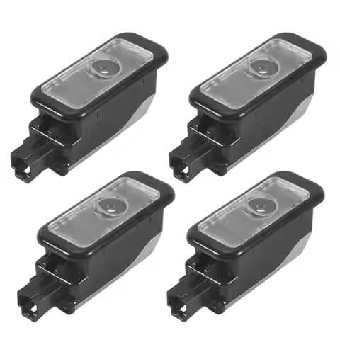 N62R-4 Pcs 4 Ring LED Projection Door Light For A3 A4 A5 Q3 Q2 Q5 A6 A7 S3 S4 S5 S6 S7 8YG 947 415 8