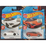HOTWHEELS 2019 MASTERCASE FACTORY SEALED HW FACTORY FRESH MCLAREN 720S LOT OF 2 (CARD DAMAGED) (7.3)