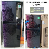 (KHUSUS BOGOR) KULKAS SHARP 2 PINTU SJ 236 MG