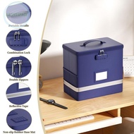 Fireproof file box with lock,file box storage organizer,foldable storage box.