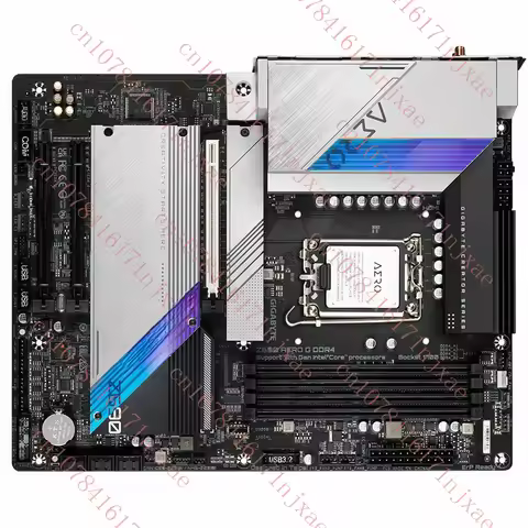 FOR GIGABYTE Z690 AERO G DDR4 128GB LGA1200 HDMI+DP Motherbroad Test ok.