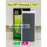Spy Z Fold 7 || Tempered glass Samsung z fold 7 spy / glass z fold 7 / anti-scratch dark z Fold 7