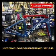 USED AERO CARBON FRAME ELVES FALATH EVO DISC - SIZE 46