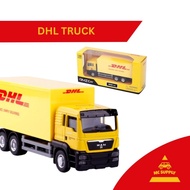 DHL truck diecast Car Toy kereta mainan 1/64