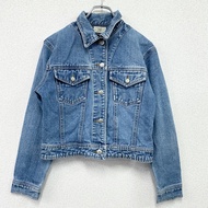 古著GAP 靛藍色牛仔外套，M 碼