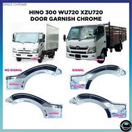 HINO 300 WU720 XZU720 DOOR GARNISH CHROME HINO ACCESSORIES CHROME HINO 300 720 CHROME PARTS ACCESSOR