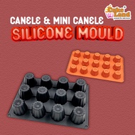 CAKE LAND Silicone Mould - Canele/MiniCanele