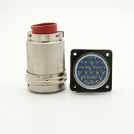 Y50X-2419TJ2+Y50X-2419ZK10 Round Connector 19-Core Aviation Plug Socket Source Factory