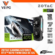 ZOTAC NVIDIA GEFORCE RTX 4070 RTX4070 TWIN EDGE OC GRAPHIC CARD Black or White