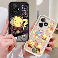 BI61 Pokemon Casing for Realme GT 6 Narzo N61 NEO6 SE N53 C63 5G White Black