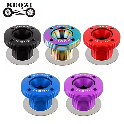 MUQZI Crank Arm Cap Compatible with DUB NX/GX/Force/XX1/AXS Bike M18 Crank Bolt and M30 Self-Extract