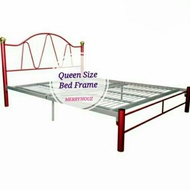 Queen Size (3 Colours option ) 3 Warna utk dipilih/Solid Metal Bed Frame BY9021FB Powder Coat