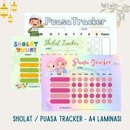 Reward Chart Prayer Fasting Tracker A4 Laminated Wipe Clean Waterproof FREE MARKER + Sticker