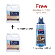 Bona Wood Floor Cleaner Liquid | Robot cleaning Solution | Suitable for Varnished or Hard-Waxed Wood