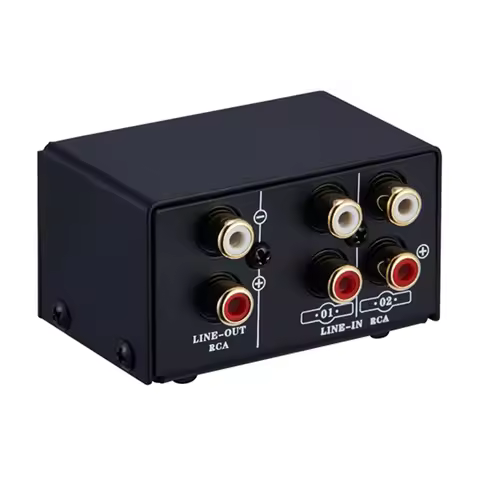 2 in 1 Out or 1 in 2 Out O Source Signal Selector, Switcher, Speaker, O Source, Switcher, Lossess, R