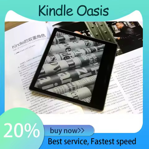 Used Kindle Oasis Ebook 6in Portable Ereader HD screen WI-Fi waterproof adjustable Warm light Kindle