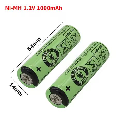 New 1000mAh 1.2V Ni-MH Battery For Braun Shaver Series 150S-1 320S-4 360s-4s 380S-4 390CC-4 350CC-4 