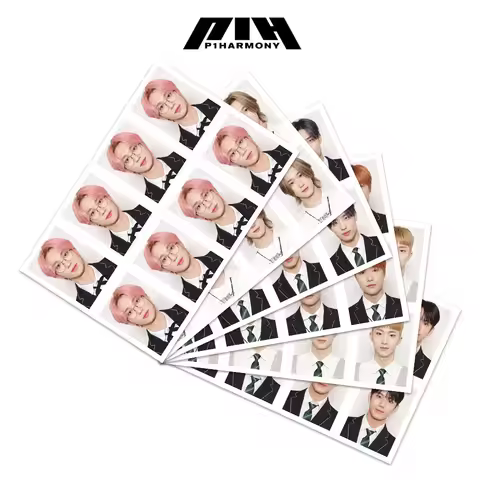 Kpop P1Harmony ID Photo Card THEO KEEHO JIUNG Three-Inch RC Photo Paper INTAK SOUL JONG SEOB Fans Co