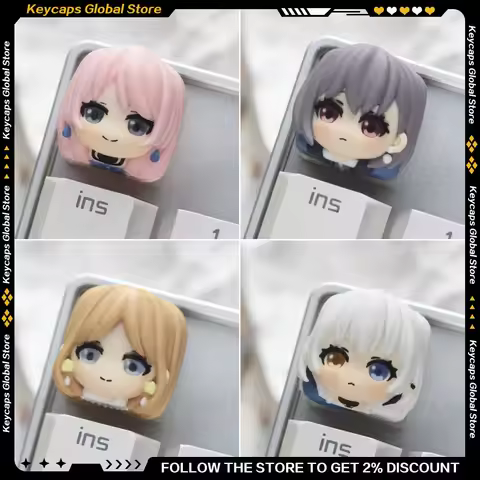 BanG Dream! It's MyGO Series Anime Keycap Resin Anon Chihaya/Taki Shiina Personalized ESC Key for Me